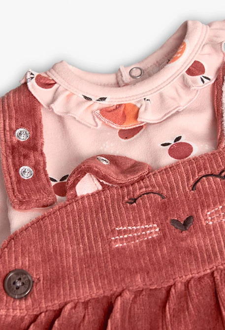 Ensemble de bébé lapins orange