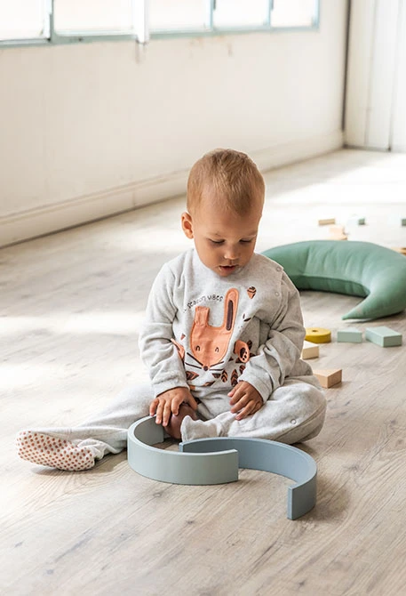 BéBé GarçOns Filles Combinaison Capuche Barboteuse Fermeture éClair Manches Longues Une PièCe Body Tenues VêTements Chauds Pour Unisexe Velours Bleu