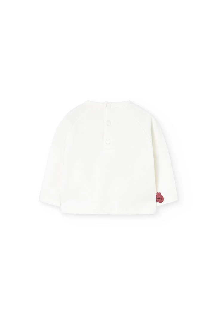 Ensemble bébé en tricot blanc