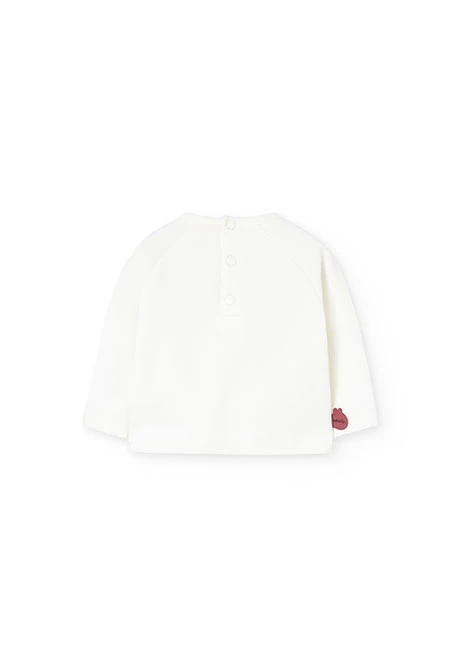 Ensemble bébé en tricot blanc