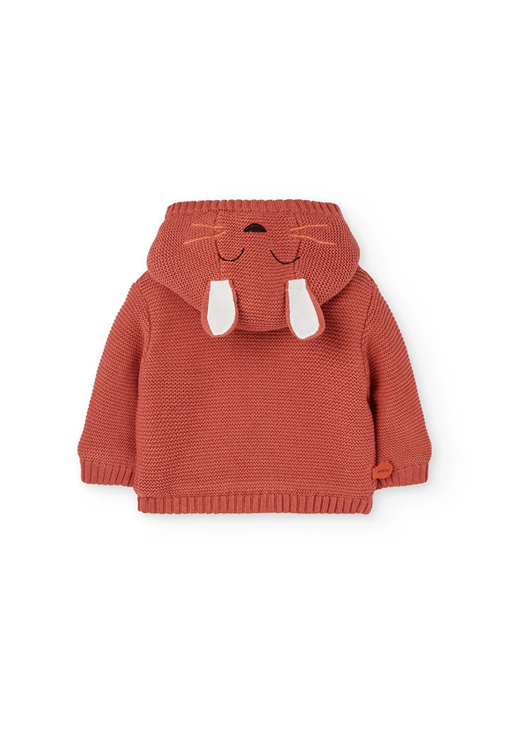 Veste bébé orange