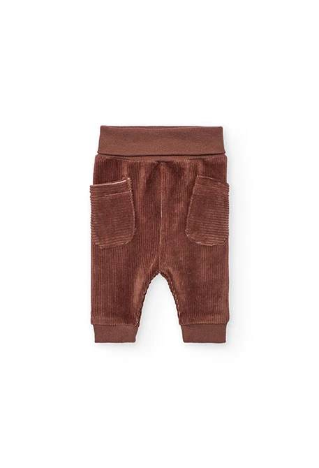 Ensemble bébé en tricot écru lapin