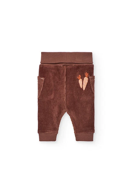 Conjunto bebé de punto crudo conejo