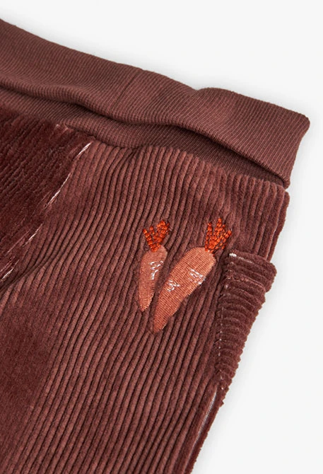 Ensemble bébé en tricot écru lapin