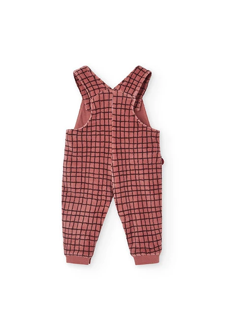 Conjunto bebé de punto de cuadros