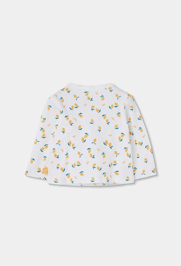 Ensemble bébé à imprimé citrons