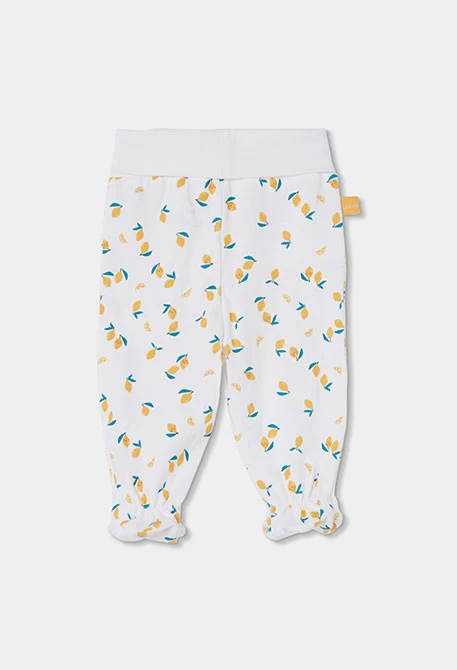 Babyset mit Zitronenmuster