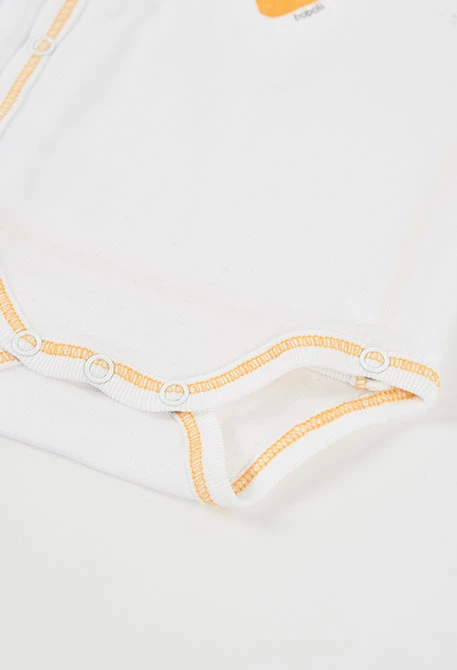 Baby set with lemon print