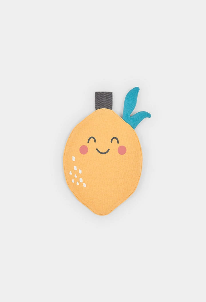 Manta y un doudou de bebe estampado
