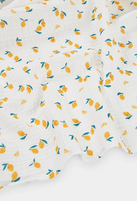 Baby blanket and printed comforter