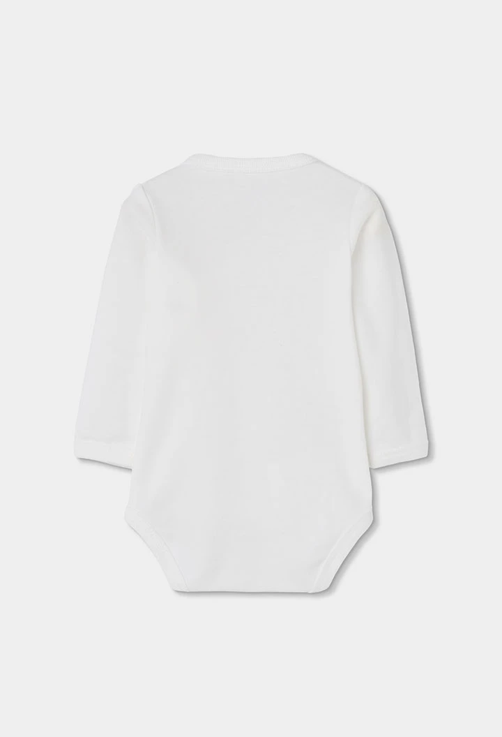 Conjunto para bebé com estampado de peixes