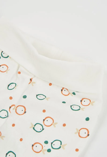 Ensemble bébé à imprimé poissons