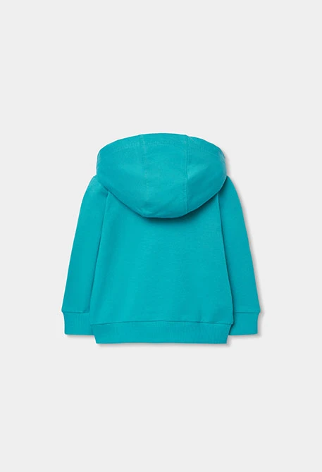 Baby green fleece jacket