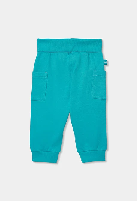 Green baby trousers