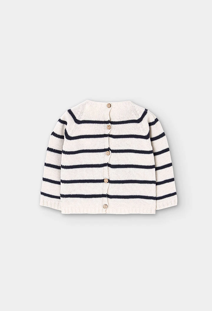 Baby Striped Sweater 100% Recycled Yarn | Limited Edition