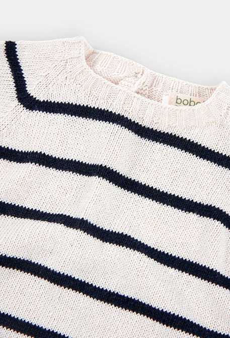 Baby Striped Sweater 100% Recycled Yarn | Limited Edition