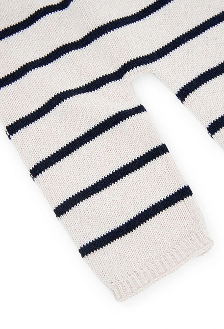 Striped baby trousers