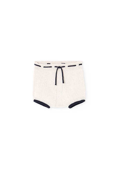 Weiße Babyshorts