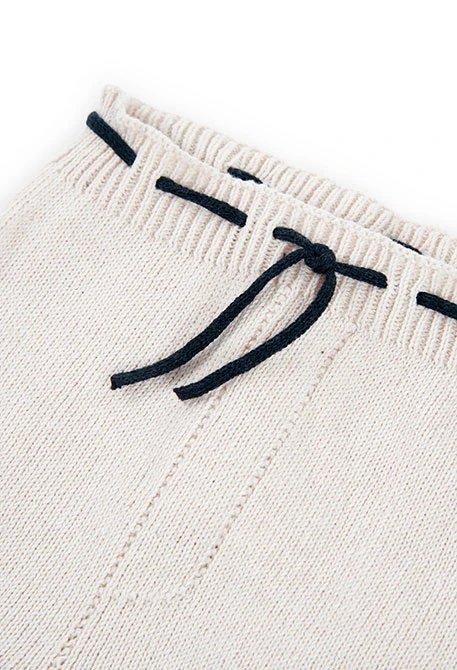 Pantaloncini bianchi per neonato