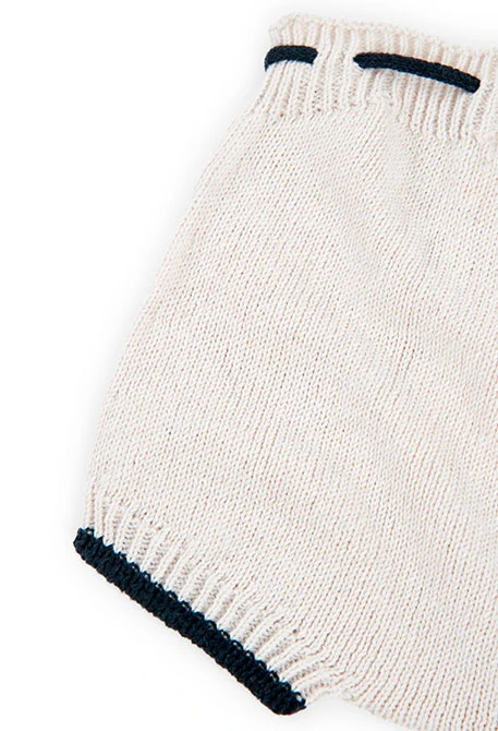 Pantaloncini bianchi per neonato