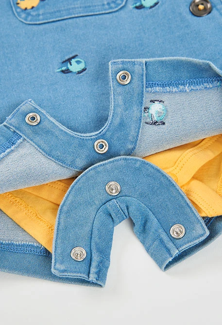 Conjunto para bebé body y peto