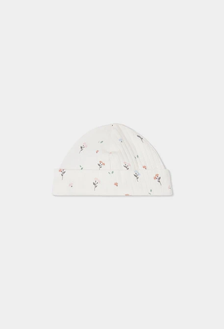 Pack punto bebé blanco estampado flores