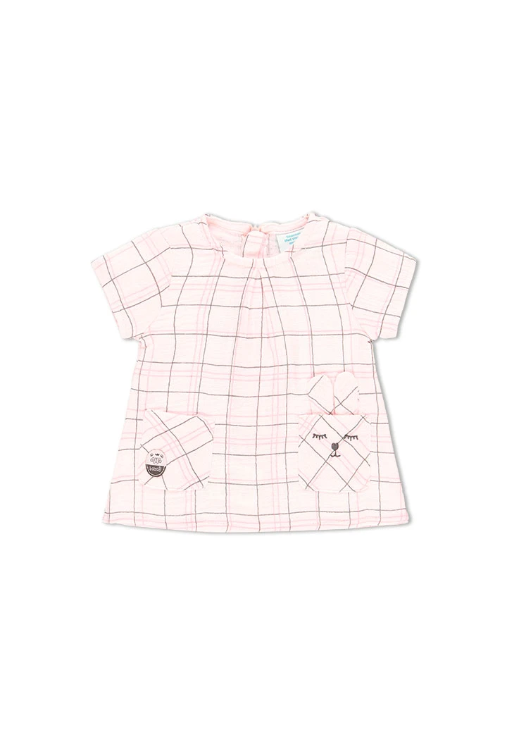 Robe a carreaux pour bébé fille