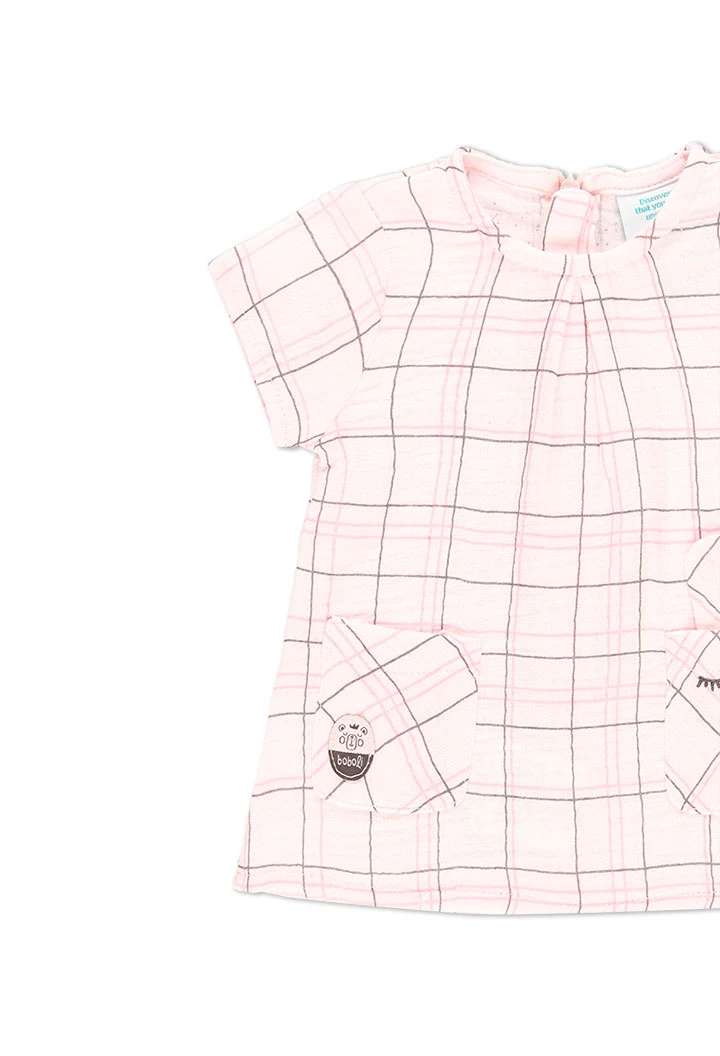 Robe a carreaux pour bébé fille