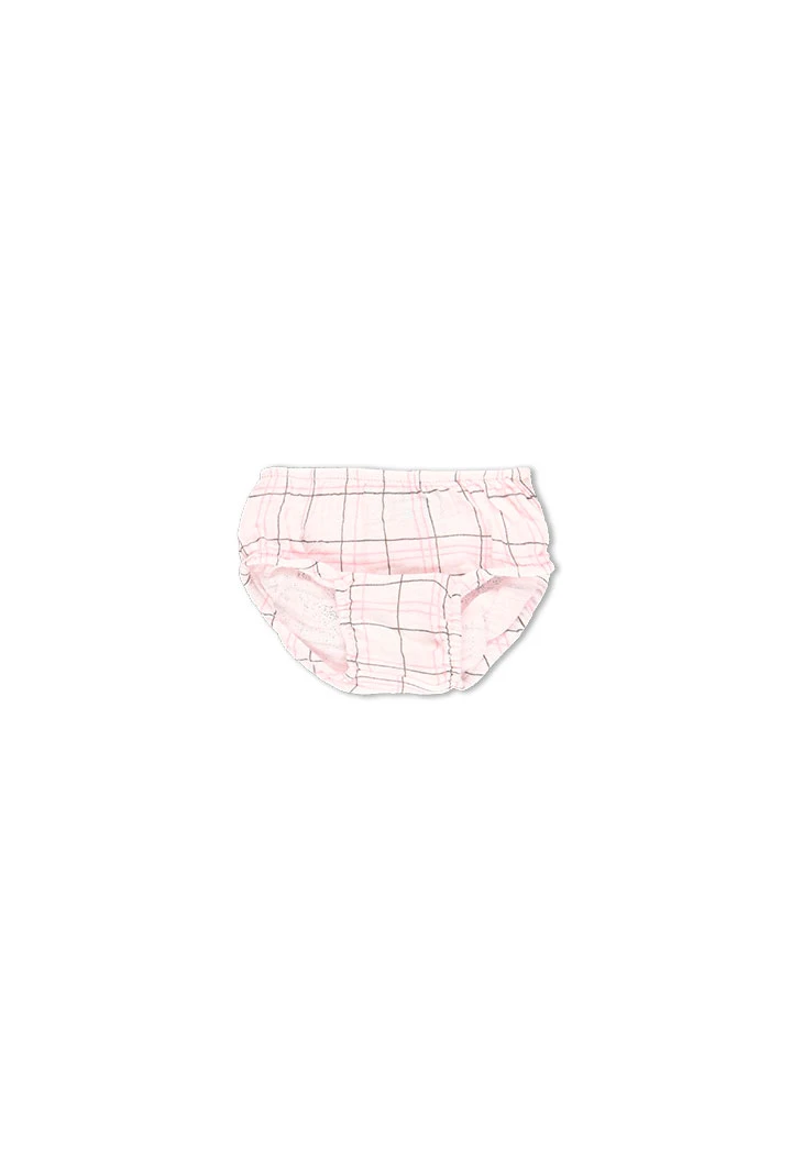 Robe a carreaux pour bébé fille