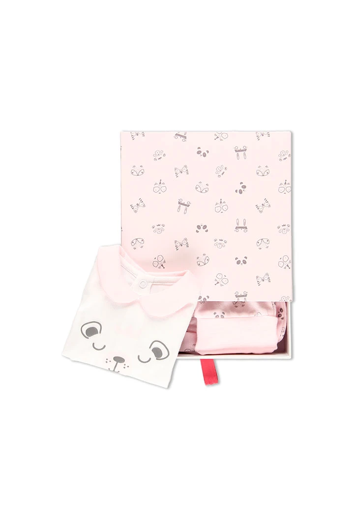 Pack de 4 articles avec coffret cadeau pour bébé