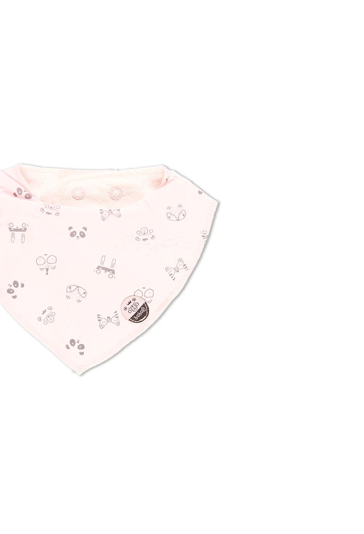 Pack de 2 foulards côtelés pour bébé