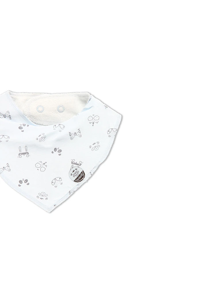 Pack de 2 foulards côtelés pour bébé