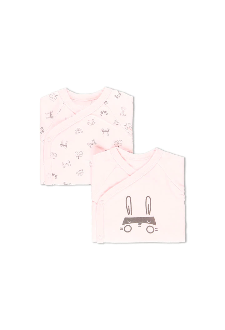 Pack de 2 bodys maille pour bébé