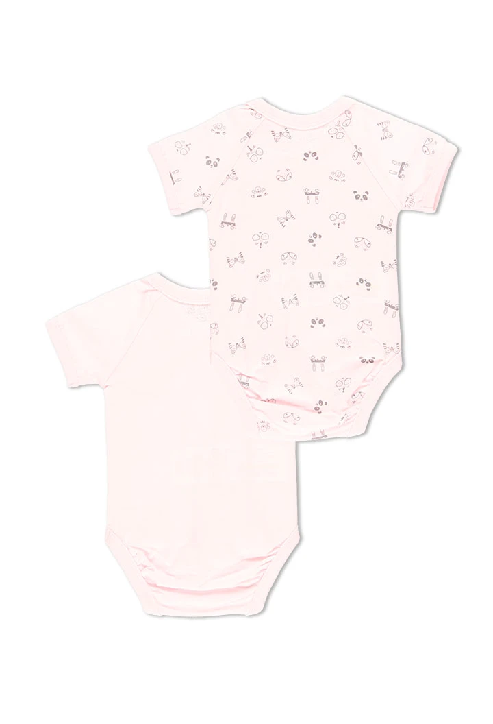 Pack de 2 bodys maille pour bébé