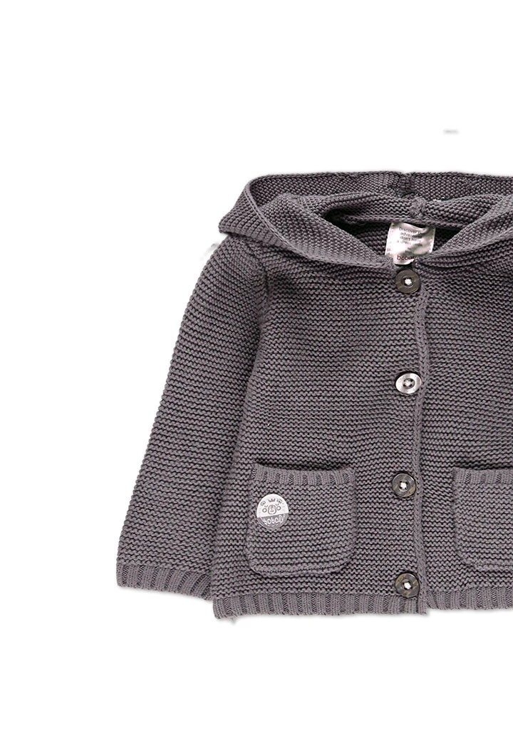 Gilet à capuche pour bébé