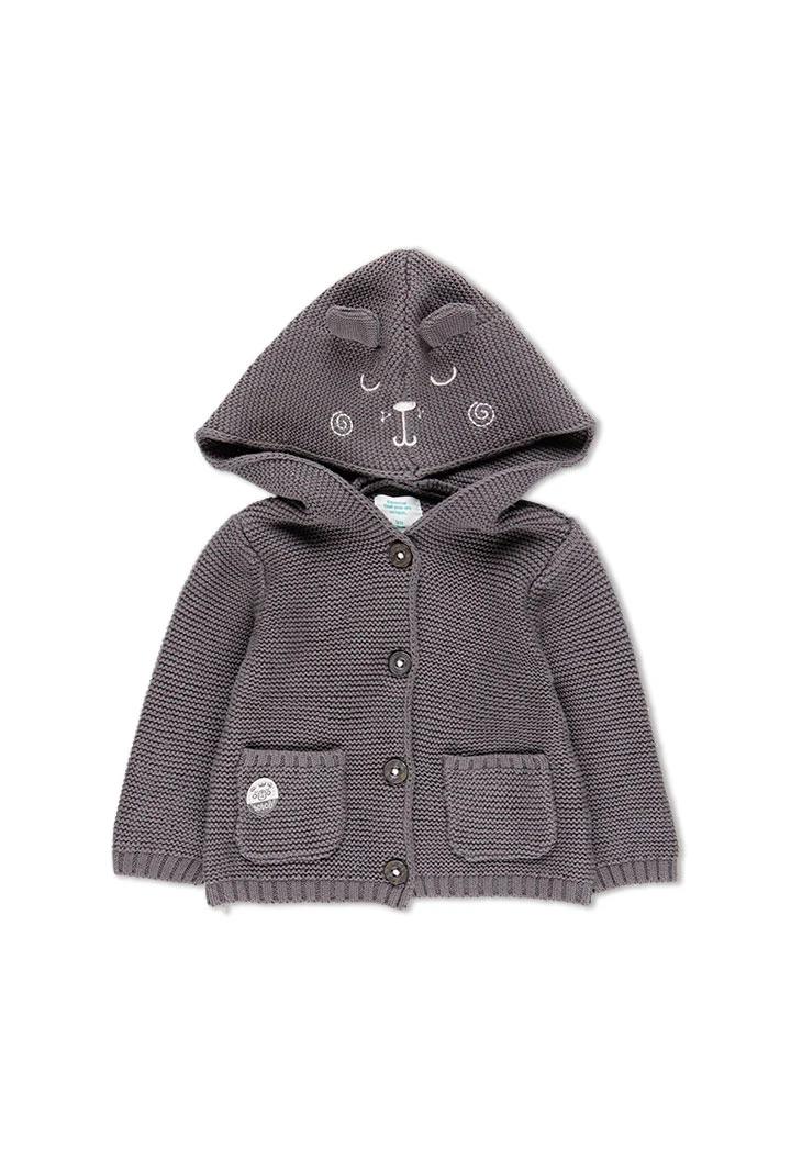 Gilet à capuche pour bébé