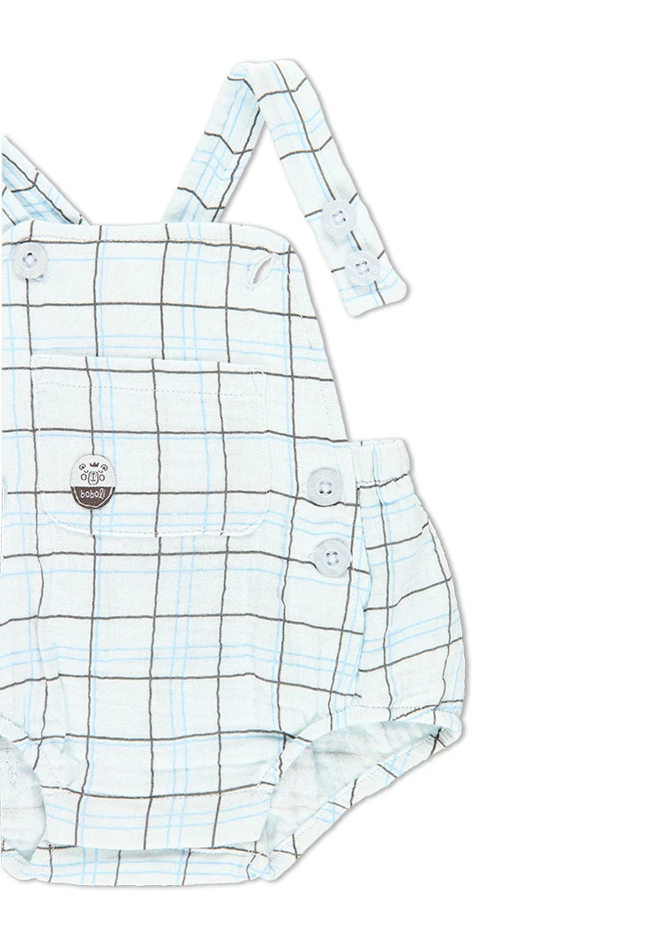 Pack en tricot bi matiere pour bébé garçon