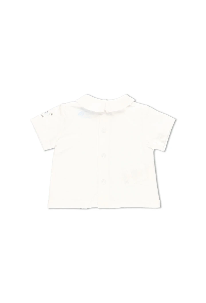 Pack en tricot bi matiere pour bébé garçon