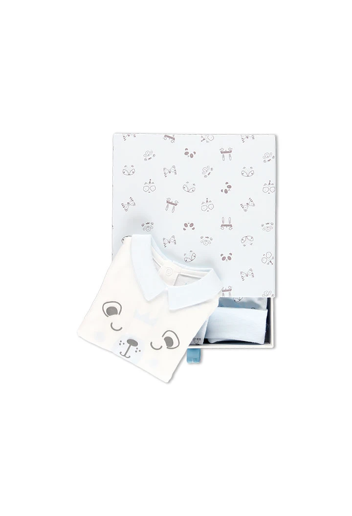 Pack de 4 articles avec coffret cadeau pour bébé