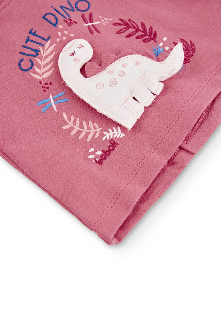 Sweat en molleton pour bébé fille