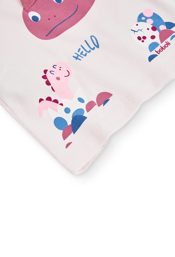 T-Shirt tricot pour bébé fille