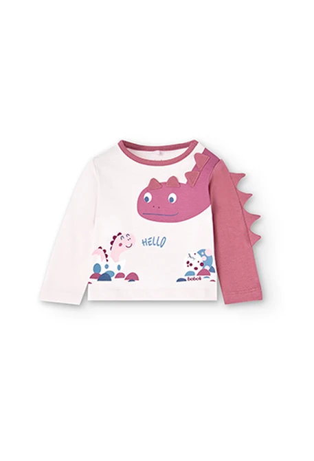 T-Shirt tricot pour bébé fille