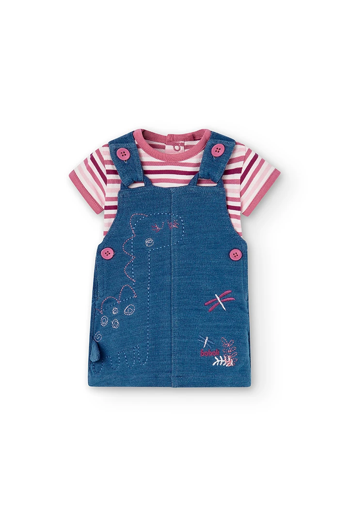 Pack en tricot pour bébé fille