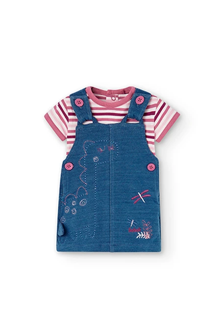 Pack en tricot pour bébé fille