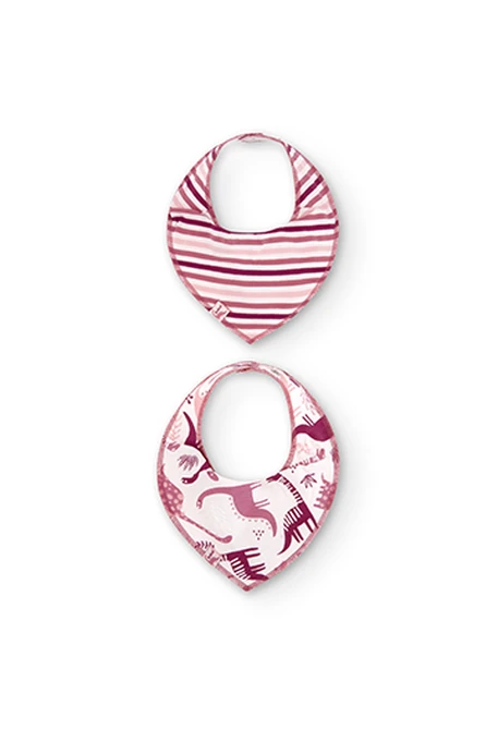 Pack de 2 foulards côtelés pour bébé