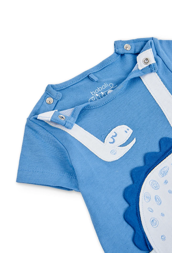 Grenouillère en tricot pour bébé