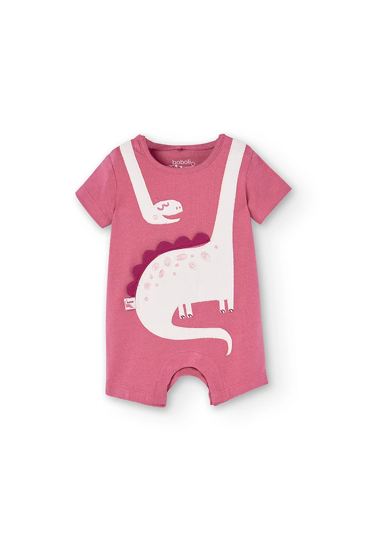 Grenouillère en tricot pour bébé