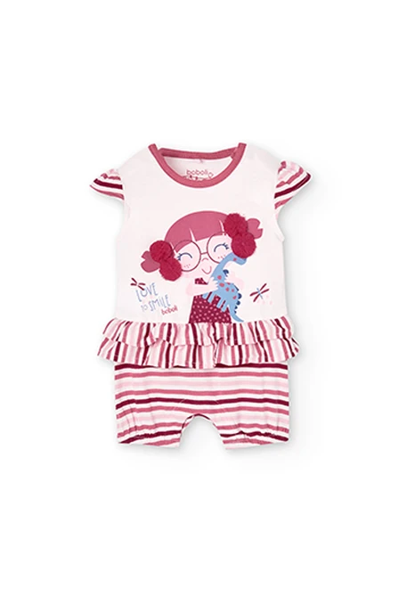 Grenouillère en tricot pour bébé -BCI