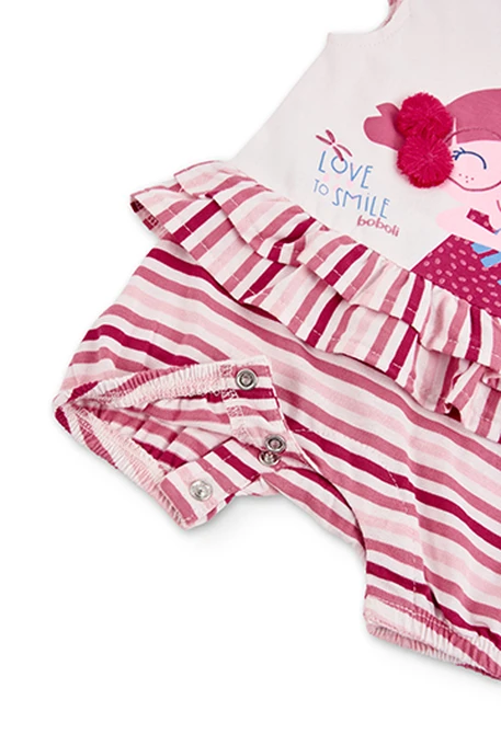 Grenouillère en tricot pour bébé -BCI