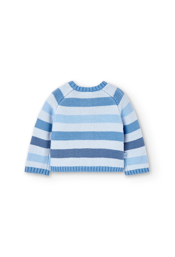 Gilet à rayures pour bébé